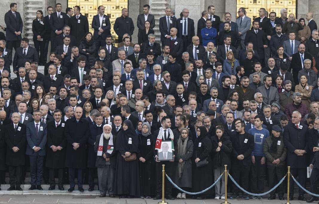 Hasan Bitmez için Meclis'te cenaze töreni. Babası Filistin atkısıyla uğurladı - Resim: 20